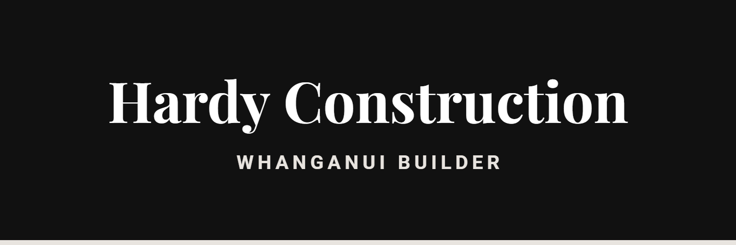 Hardy Construction - builder in Whanganui