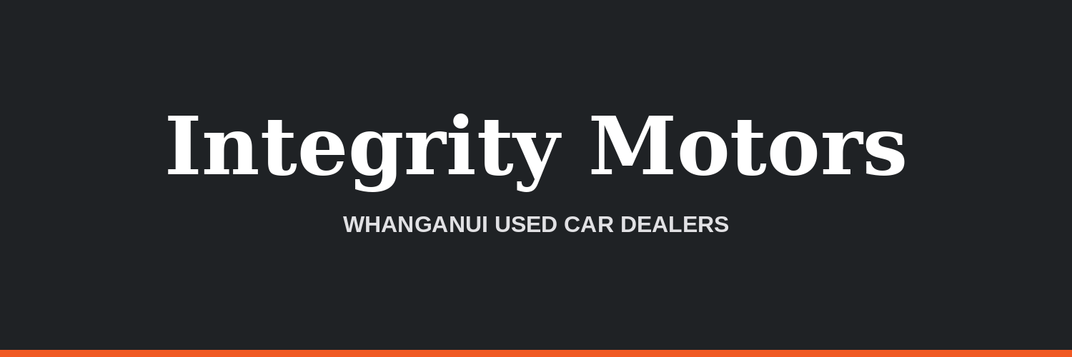 Integrity Motors - used car dealer in Whanganui